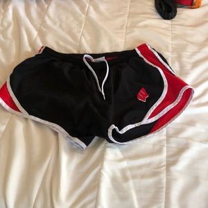 University of Wisconsin Soffe shorts.